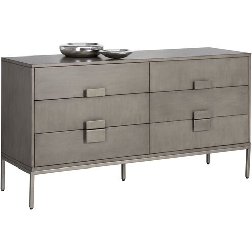 Jade Antique Silver / Ash Grey Dresser